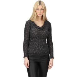 Regatta Haut FRAYDA Femme (Noir / Gris Orage) 10 Regatta Haut FRAYDA Femme (Noir / Gris Orage) -Regatta Boutique haut frayda femme noir gris orage 3