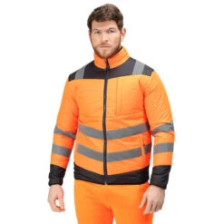 Regatta Haut Thermique Homme (Orange / Bleu Marine)