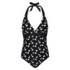 Regatta Maillot De Bain 1 Pièce FLAVIA Femme (Noir / Blanc) -Regatta Boutique maillot de bain 1 piece flavia femme noir blanc