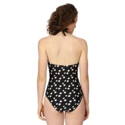 Regatta Maillot De Bain 1 Pièce FLAVIA Femme (Noir / Blanc) -Regatta Boutique maillot de bain 1 piece flavia femme noir blanc 3