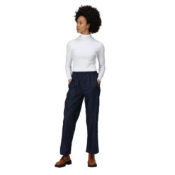 Regatta Pantalon De Pluie Femme (Bleu Marine) -Regatta Boutique pantalon de pluie femme bleu marine 2