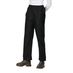 Regatta Pantalon De Pluie Femme (Noir) -Regatta Boutique pantalon de pluie femme noir 2
