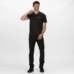Regatta Polo De Sport MAVERICK Homme (Anthracite) -Regatta Boutique polo de sport maverick homme anthracite 3