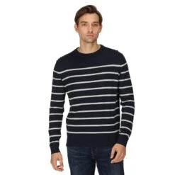 Regatta Pull CAUTLEY Homme (Bleu Marine / Gris Argenté) -Regatta Boutique pull cautley homme bleu marine gris argente 2