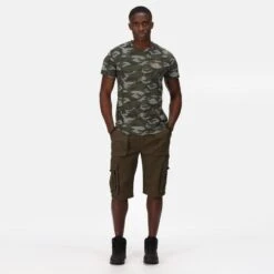 Regatta Short Cargo PRO UTILITY Homme (Kaki) -Regatta Boutique short cargo pro utility homme kaki 3