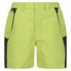 Regatta Short SORCER MOUNTAIN Enfant (Vert Algue / Gris Phoque)