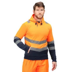 Regatta Sweat à Capuche Homme (Orange) -Regatta Boutique sweat a capuche homme orange 2