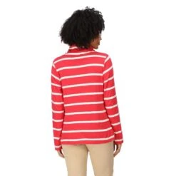 Regatta Sweat HELVINE Femme (Rouge Vif / Blanc) -Regatta Boutique sweat helvine femme rouge vif blanc 3