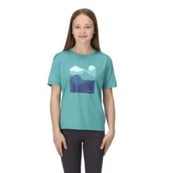 Regatta Tshirt ALVARADO Enfant (Jade Bleu) -Regatta Boutique tshirt alvarado enfant jade bleu 2