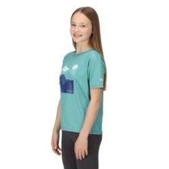Regatta Tshirt ALVARADO Enfant (Jade Bleu) -Regatta Boutique tshirt alvarado enfant jade bleu 3