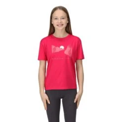 Regatta Tshirt ALVARADO Enfant (Rose Fluo) -Regatta Boutique tshirt alvarado enfant rose fluo 2