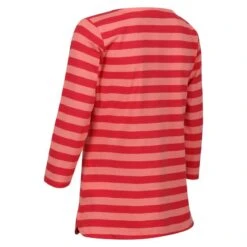Regatta Tshirt BAYLA Femme (Rose Coquillage / Rouge Vif) -Regatta Boutique tshirt bayla femme rose coquillage rouge vif 3