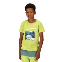 Regatta Tshirt BOSLEY Enfant (Vert Algue) -Regatta Boutique tshirt bosley enfant vert algue 2