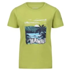 Regatta Tshirt BOSLEY Enfant (Vert Algue)