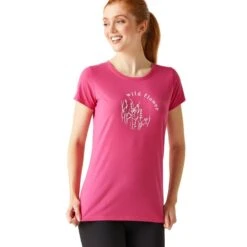 Regatta Tshirt BREEZED Femme (Flamant Rose) -Regatta Boutique tshirt breezed femme flamant rose 3