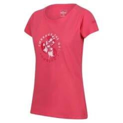 Regatta Tshirt BREEZED Femme (Rose) -Regatta Boutique tshirt breezed femme rose 2