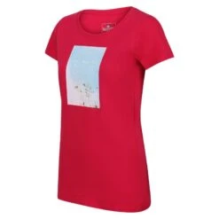 Regatta Tshirt BREEZED Femme (Rose Fluo) -Regatta Boutique tshirt breezed femme rose fluo 2