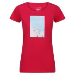 Regatta Tshirt BREEZED Femme (Rose Fluo)