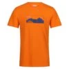 Regatta Tshirt BREEZED Homme (Persimmon) -Regatta Boutique tshirt breezed homme persimmon