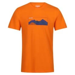 Regatta Tshirt BREEZED Homme (Persimmon)