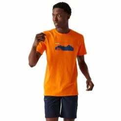 Regatta Tshirt BREEZED Homme (Persimmon) -Regatta Boutique tshirt breezed homme persimmon 3