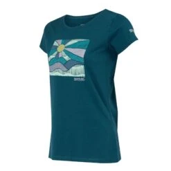 Regatta Tshirt Breezed IV Sun Femme/Ladies (Bleu Marocain) -Regatta Boutique tshirt breezed iv sun femmeladies bleu marocain 2