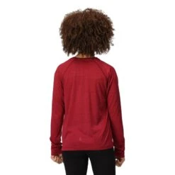 Regatta Tshirt BURNLEE Enfant (Rouge Foncé) -Regatta Boutique tshirt burnlee enfant rouge fonce 3