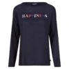Regatta Tshirt CARLENE HAPPINESS Femme (Bleu Marine)