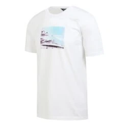 Regatta Tshirt CLINE Homme (Blanc) -Regatta Boutique tshirt cline homme blanc 2