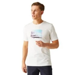 Regatta Tshirt CLINE Homme (Blanc) -Regatta Boutique tshirt cline homme blanc 3