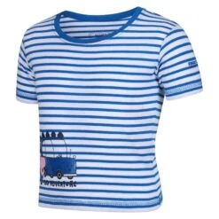 Regatta Tshirt Enfant (Bleu Vif / Blanc) 10 Regatta Tshirt Enfant (Bleu Vif / Blanc) -Regatta Boutique tshirt enfant bleu vif blanc 3