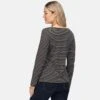 Regatta Tshirt FERNANDA Femme (Noir / Blanc) -Regatta Boutique tshirt fernanda femme noir blanc
