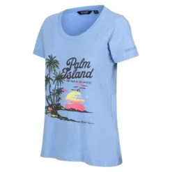 Regatta Tshirt FILANDRA Femme (Bleu Hortensia) -Regatta Boutique tshirt filandra femme bleu hortensia 2