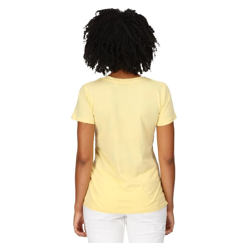 Regatta Tshirt FILANDRA Femme (Jaune Pâle) 6 Regatta Tshirt FILANDRA Femme (Jaune Pâle) – Image 4