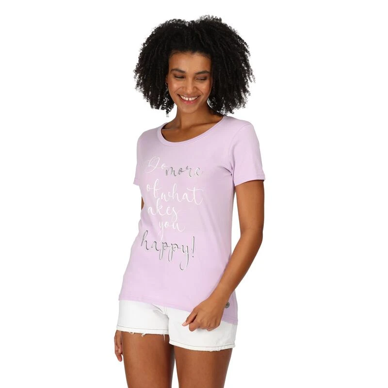 Regatta Tshirt FILANDRA Femme (Lilas Pastel) 5 Regatta Tshirt FILANDRA Femme (Lilas Pastel) – Image 3