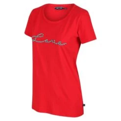 Regatta Tshirt FILANDRA Femme (Rouge) -Regatta Boutique tshirt filandra femme rouge 3