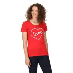 Regatta Tshirt FILANDRA Femme (Rouge Vif) -Regatta Boutique tshirt filandra femme rouge vif 2