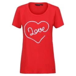 Regatta Tshirt FILANDRA Femme (Rouge Vif)