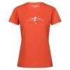 Regatta Tshirt FINGAL Femme (Mandarine)
