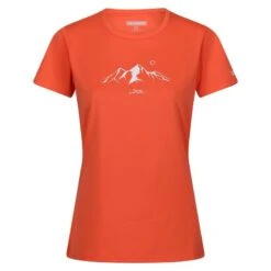 Regatta Tshirt FINGAL Femme (Mandarine)