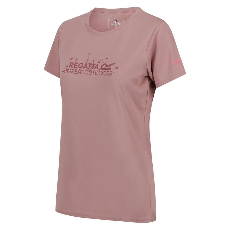 Regatta Tshirt FINGAL Femme (Mauve Clair) 5 Regatta Tshirt FINGAL Femme (Mauve Clair) – Image 3
