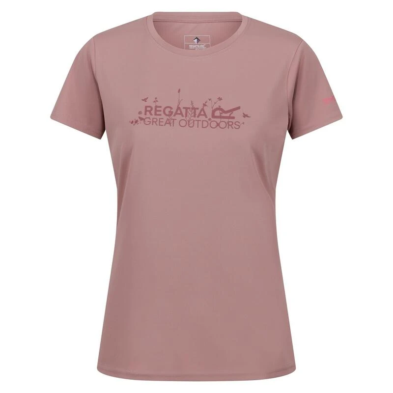 Regatta Tshirt FINGAL Femme (Mauve Clair) 3 Regatta Tshirt FINGAL Femme (Mauve Clair)