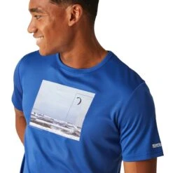 Regatta Tshirt FINGAL Homme (Bleu Roi) -Regatta Boutique tshirt fingal homme bleu roi 3