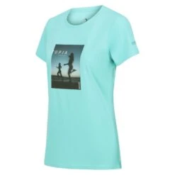 Regatta Tshirt FINGAL UTOPIA Femme (Bleu Turquoise Pâle) 9 Regatta Tshirt FINGAL UTOPIA Femme (Bleu Turquoise Pâle) -Regatta Boutique tshirt fingal utopia femme bleu turquoise pale 2