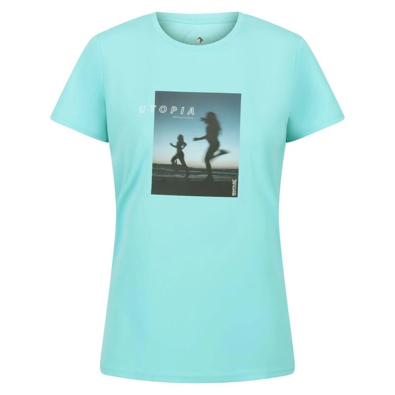 Regatta Tshirt FINGAL UTOPIA Femme (Bleu Turquoise Pâle) 3 Regatta Tshirt FINGAL UTOPIA Femme (Bleu Turquoise Pâle)