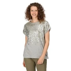 Regatta Tshirt ROSELYNN Femme (Gris) -Regatta Boutique tshirt roselynn femme gris 2