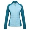 Regatta Veste Hybride CLUMBER Femme (Bleu Pâle / Bleu Sarcelle Foncé)