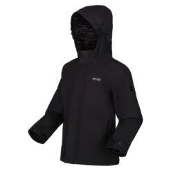 Regatta Veste Imperméable BAMBEE Enfant (Noir) -Regatta Boutique veste impermeable bambee enfant noir 2