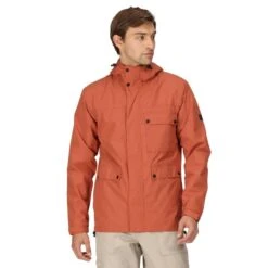 Regatta Veste Imperméable BAYMOOR Homme (Terre Cuite) -Regatta Boutique veste impermeable baymoor homme terre cuite 2