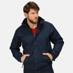 Regatta Veste Imperméable DOVER Homme (Bleu Marine) 10 Regatta Veste Imperméable DOVER Homme (Bleu Marine) -Regatta Boutique veste impermeable dover homme bleu marine 3